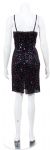 Party Short Dress Fully Sequined  back